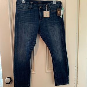 💙NWT Kut from the Kloth jeans size 14. Kathleen Aviva slim boyfriend cut